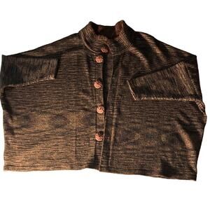 Dia Wool Rayon  Cardigan Sweater. 2X